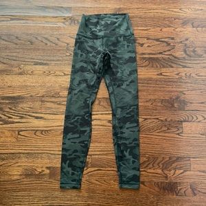 28” Lululemon align camo leggings